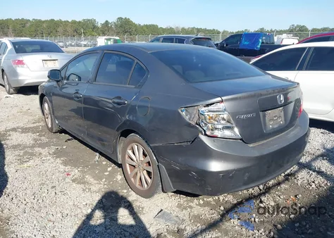 2012 Honda Civic Ex from USA, damaged, VIN 19XFB2F83CE028092